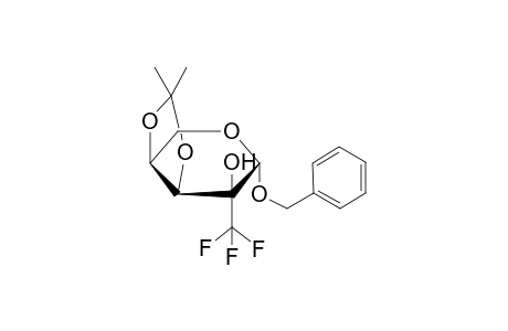 Benzyl - 3,4-isopropylidene-2-C-(trifluoromethyl)-.beta.-L-ribopyranoside