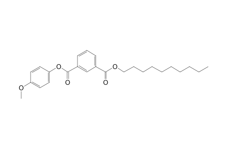 Isophthalic acid, decyl 4-methoxyphenyl ester