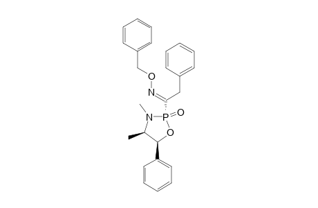 (2S,4S,5R)-2-(1-BENZYLOXYIMINO-2-PHENYLETHYL)-3,4-DIMETHYL-2-OXO-5-PHENYL-2-LAMBDA5-1,3,2-OXAZAPHOSPHOLIDINE