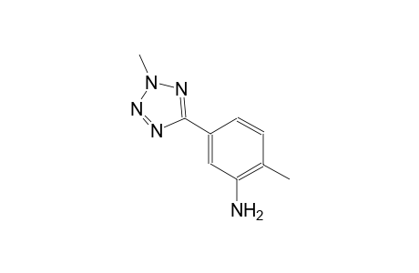 Benzenamine, 2-methyl-5-(2-methyl-2H-1,2,3,4-tetrazol-5-yl)-