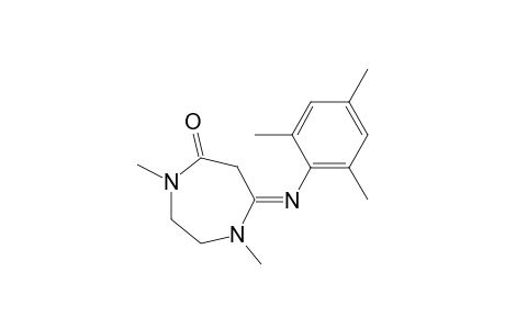 1,4-DIMETHYL-7-(MESITYLIMINO)-PERHYDRO-[1,4]-DIAZEPIN-5-ONE