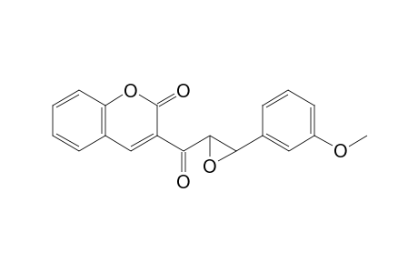 3-[3-(3-methoxyphenyl)oxiran-2-yl]carbonylchromen-2-one