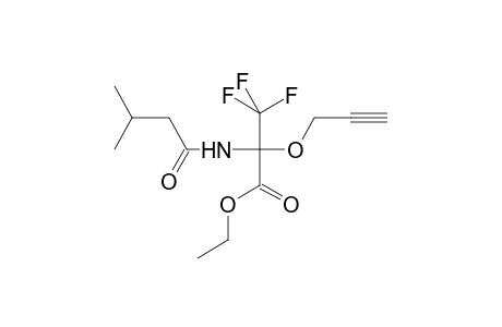 ethyl 3,3,3-trifluoro-2-[(3-methylbutanoyl)amino]-2-(2-propynyloxy)propanoate