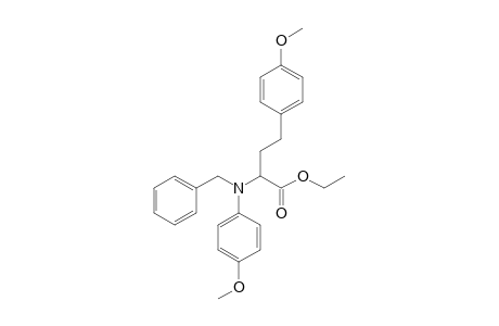 Ethyl 2-[Benzyl(4-methoxyphenyl)amino]-4-(4-methoxyphenyl)butyrate