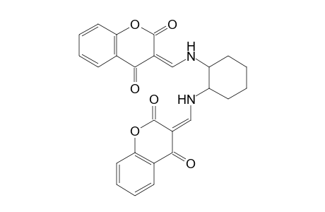 3,3'-[Cyclohexane-1,2-diylbis(iminomethylidene)]bis(2H-chromene-2,4(3H)-dione)