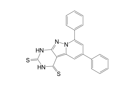 Pyrido[1',2':1,5]pyrazolo[3,4-d]pyrimidine-2,4(1H,3H)-dithione, 6,8-diphenyl-