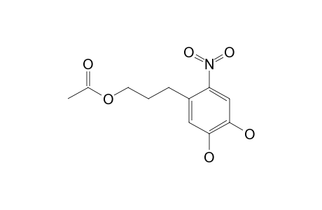 (3-(4,5-DIHYDROXY-2-NITROPHENYL)-PROPYL-ACETATE