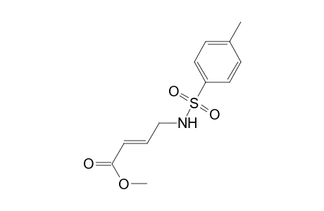 (E)-4-(tosylamino)but-2-enoic acid methyl ester