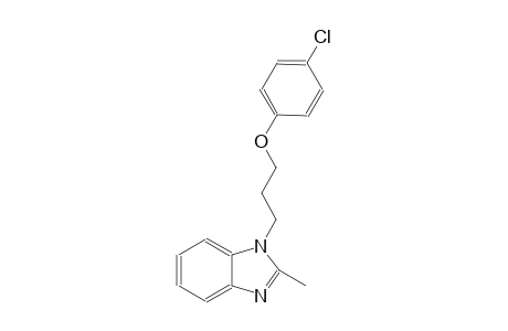 1H-benzimidazole, 1-[3-(4-chlorophenoxy)propyl]-2-methyl-