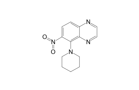 6-Nitro-5-piperidinoquinoxaline