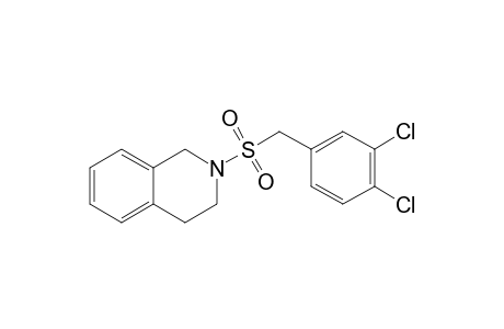 2-(3,4-dichlorobenzyl)sulfonyl-3,4-dihydro-1H-isoquinoline