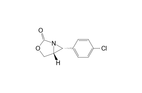 trans-6-(4-Chlorophenyl)-3-oxa-1-azabicyclo[3.1.0]hexan-2-one