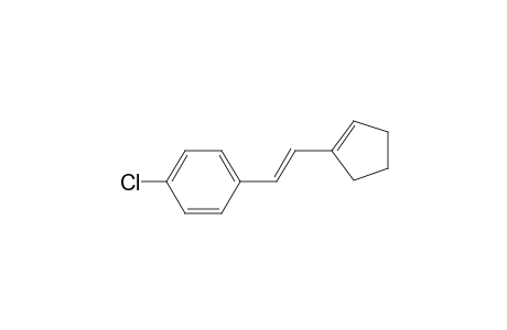 (E)-1-(4-chlorostyryl)cyclopentene