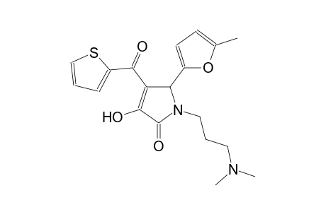 2H-pyrrol-2-one, 1-[3-(dimethylamino)propyl]-1,5-dihydro-3-hydroxy-5-(5-methyl-2-furanyl)-4-(2-thienylcarbonyl)-