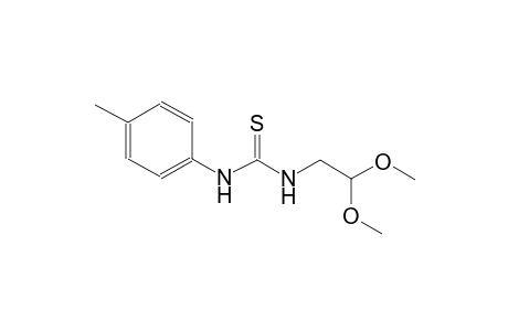 N-(2,2-dimethoxyethyl)-N'-(4-methylphenyl)thiourea