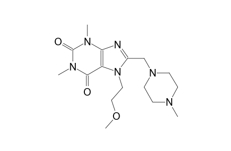 7-(2-methoxyethyl)-1,3-dimethyl-8-[(4-methyl-1-piperazinyl)methyl]-3,7-dihydro-1H-purine-2,6-dione