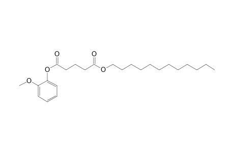 Glutaric acid, dodecyl 2-methoxyphenyl ester