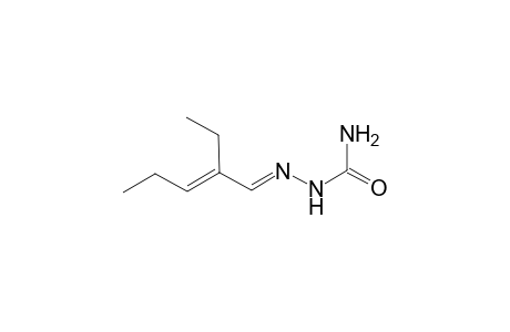 2-Pentenal, 2-ethyl-, semicarbazone