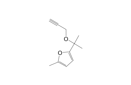 2-methyl-5-(1-methyl-1-prop-2-ynoxy-ethyl)furan