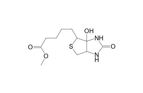 1H-thieno[3,4-d]imidazole-4-pentanoic acid, hexahydro-3a-hydroxy-2-oxo-, methyl ester, (3aS,4R,6aS)-