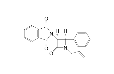 cis-4-Phenyl-3-phthalimido-1-prop-2-enyl-2-azetidinone