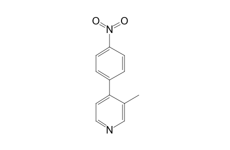 Pyridine, 3-methyl-4-(4-nitrophenyl)-