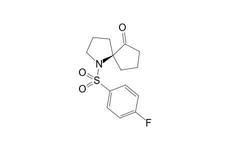 (S)-1-(4-fluorophenylsulfonyl)-1-azaspiro[4.4]nonan-6-one