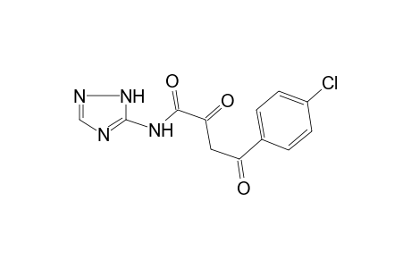 Butyramide, N-(1,2,4-triazol-5-yl)-2,4-dioxo-4-(para-chlorophenyl)-