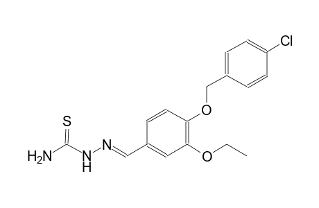 4-[(4-chlorobenzyl)oxy]-3-ethoxybenzaldehyde thiosemicarbazone