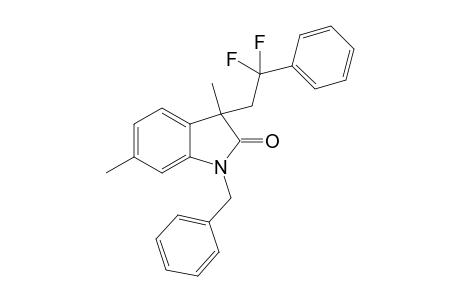 1-Benzyl-3-(2,2-difluoro-2-phenylethyl)-3,6-dimethylindolin-2-one