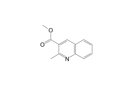 3-Quinolinecarboxylic acid, 2-methyl-, methyl ester