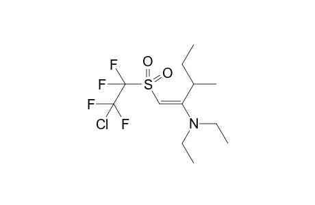 {1-[1-(2-Chloro-1,1,2,2-tetrafluoro-ethanesulfonyl)-meth-(E)-ylidene]-2-methyl-butyl}-diethylamine