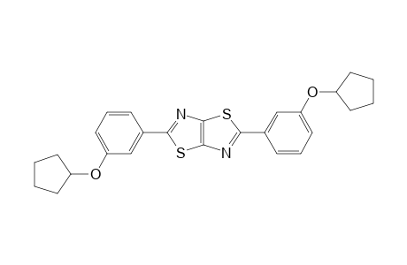 Thiazolo[5,4-d]thiazole, 2,5-bis[3-(cyclopentyloxy)phenyl]-