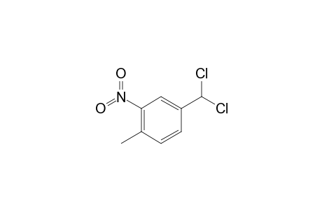 4-(dichloromethyl)-1-methyl-2-nitro-benzene