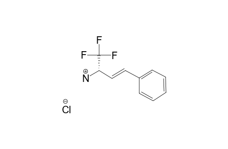 (S)-(+)-3-PHENYL-1-TRIFLUOROMETHYL-ALLYLAMINE-HYDROCHLORIDE