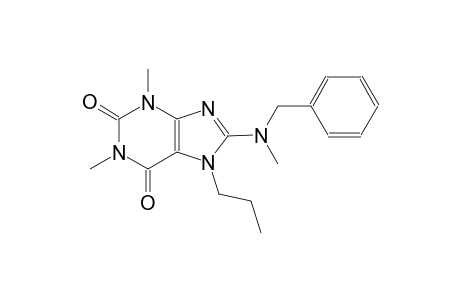 8-[benzyl(methyl)amino]-1,3-dimethyl-7-propyl-3,7-dihydro-1H-purine-2,6-dione