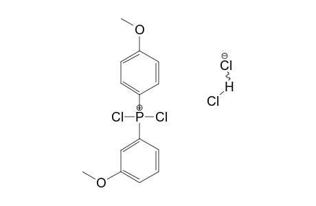 DICHLORBIS-(4-METHOXYPHENYL)-PHOSPHONIUM-HYDROGENDICHLORIDE