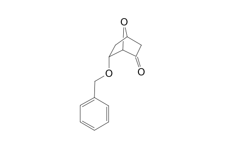 (+-)-(1RS,4SR,6SR)-6-endo-Benzyloxy-7-oxabicyclo[2.2.1]heptan-2-one