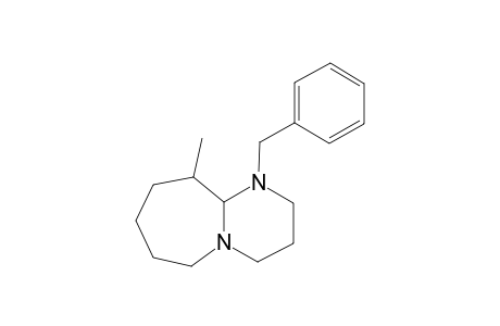 8-BENZYL-6-METHYL-1,8-DIAZABICYCLO-[5.4.0]-UNDECANE