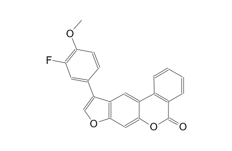 10-(3-fluoro-4-methoxyphenyl)-5H-benzo[c]furo[3,2-g]chromen-5-one