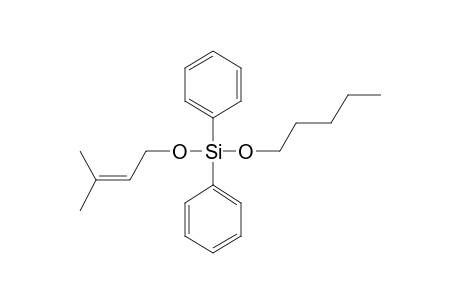 Silane, diphenyl(3-methylbut-2-en-1-yloxy)pentoxy-