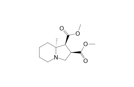 (1S*,2R*,8aS*)-Octahydro-8a-methyl-1,2-indolizinedicarboxylic acid dimethyl ester