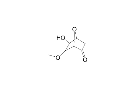 7-Oxabicyclo[2.2.1]heptan-2-one, 5-hydroxy-6-methoxy-, (5-exo,6-endo)-(.+-.)-