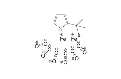 Diiron(I) 2-(1-methanidyl-1-methylethyl)cyclopenta-2,4-dien-1-ide hexacarbonyl