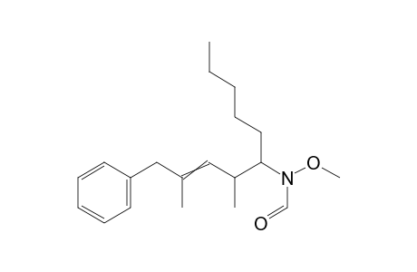 N-(2,4-dimethyl-1-phenyldec-2-en-5-yl)-N-methoxyformamide