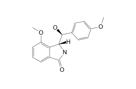 3-[HYDROXY-(4-METHOXYPHENYL)-METHYL]-4-METHOXY-ISOINDOLIN-1-ONE;ALPHA-(R*)-(3R*)-ISOMER