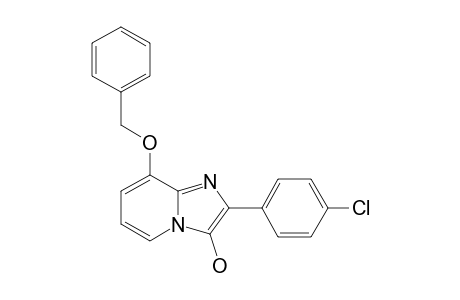 8-BENZYLOXY-2-PARA-CHLOROPHENYL-3-HYDROXYIMIDAZO-[1,2-A]-PYRIDINE