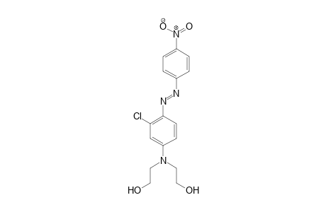 Ethanol, 2,2'-[[3-chloro-4-[(4-nitrophenyl)azo]phenyl]imino]bis-