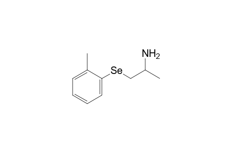 1-(o-tolylselanyl)propan-2-amine