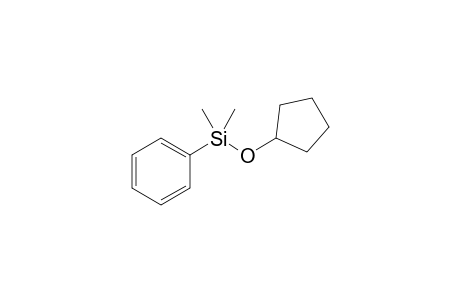 Cyclopentyloxydimethyl(phenyl)silane